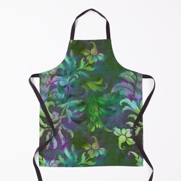 Item preview, Jungle Floral Batik (Green) designed and sold by murkyswamp.