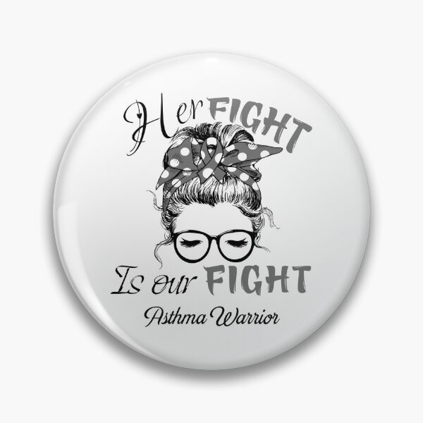 Item preview, Asthma Awareness - Her Fight is Our Fight - Support Asthma Gifts designed and sold by Aaron309.