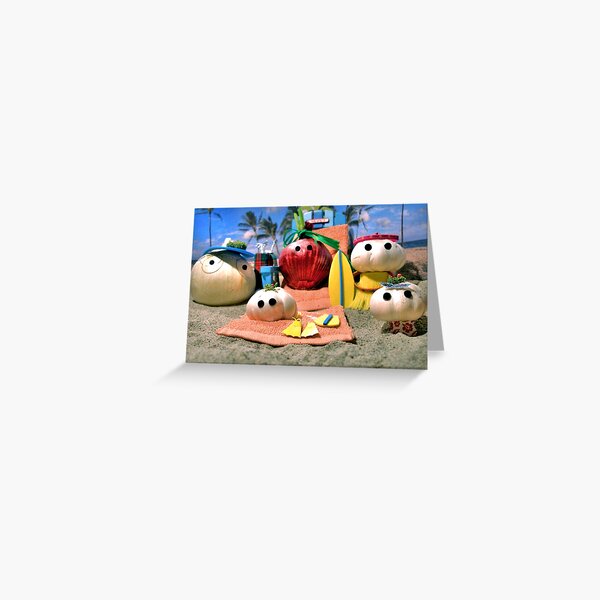 Greetings from the Beach! Greeting Card