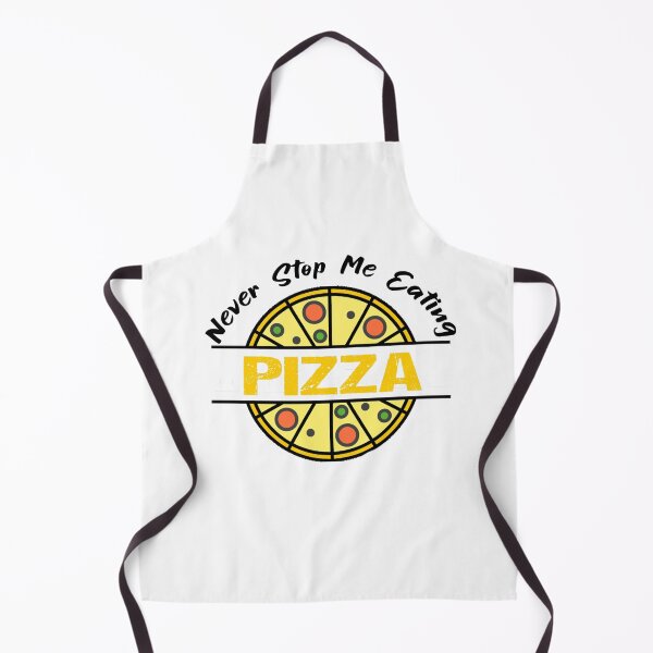 Item preview, Never Stop Me Eating Pizza, funny pizza quotes designed and sold by yssnyd.