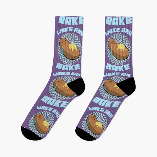 Item preview, Wake and bake stoner baked potato with bong optical illusion 4 designed and sold by YomeHayin.