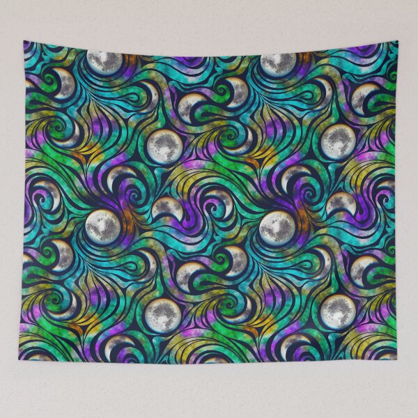 Item preview, Tessellated moons designed and sold by Tara Driskell.