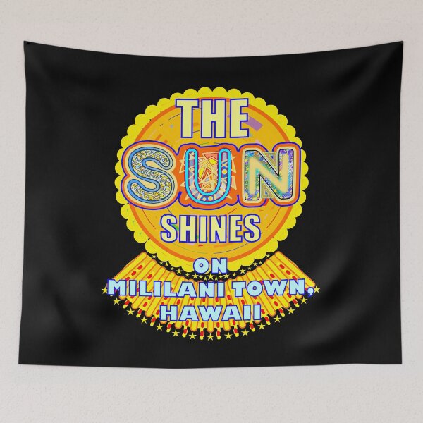 Item preview, Mililani Town Sun Shines On Hawaii Artful Sunshine designed and sold by artfulnotebook.