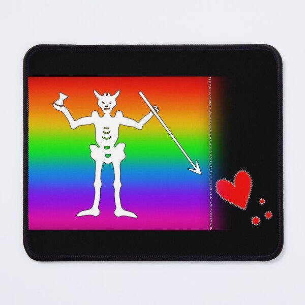 Item preview, Blackbeard's Rainbow Flag Means Death designed and sold by spottedhound.