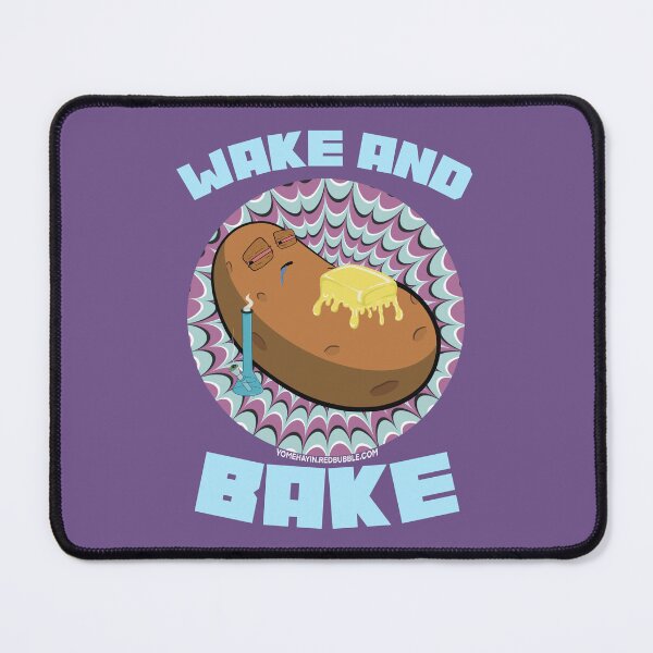 Item preview, Wake and bake stoner baked potato with bong optical illusion 5 designed and sold by YomeHayin.