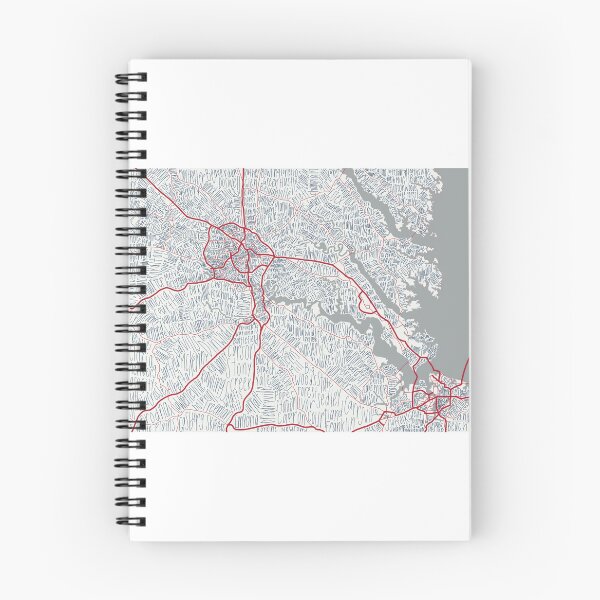Item preview, Virginia Map designed and sold by emicouv.