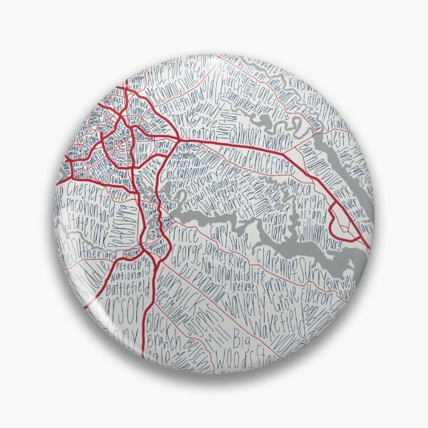 Item preview, Virginia Map designed and sold by emicouv.