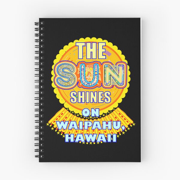 Item preview, Waipahu Sun Shines On Hawaii Artful Sunshine designed and sold by artfulnotebook.