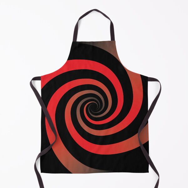 Item preview, Hot Dang Red Swirlies on Black designed and sold by Sparkle-Moth.