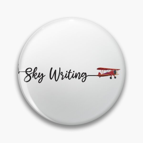 Item preview, Red Biplane Skywriter designed and sold by GnuArt.