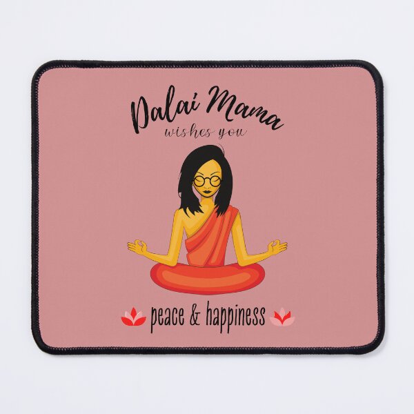 Item preview, Dalai Mama wishes you peace & happiness designed and sold by Blended Designs ⭐⭐⭐⭐⭐.