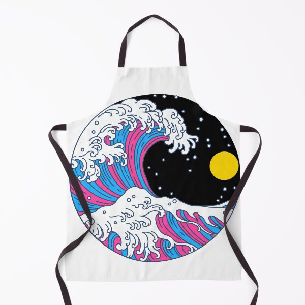 Item preview, Circular Japanese Pan Wave. Pansexual Pride designed and sold by Subtle Pride Shop.