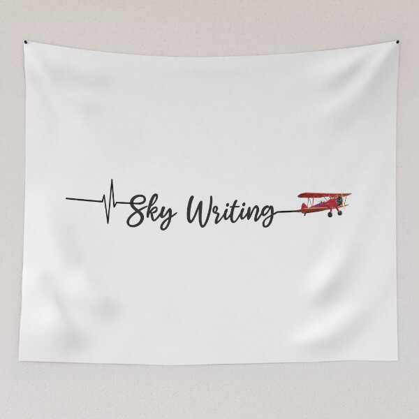 Item preview, Red Biplane Skywriter designed and sold by GnuArt.
