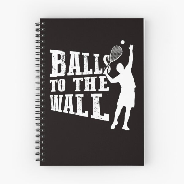 Item preview, Funny Squash Player Indoor Tennis Court Ball Sports Trainer designed and sold by TomGiantDesigns.