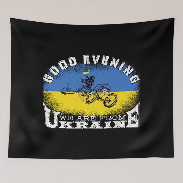 Item preview, Dobrogo Vechora - Slava Ukraini Heroiam Slava - Good Evening, We Are From Ukraine designed and sold by Aide.