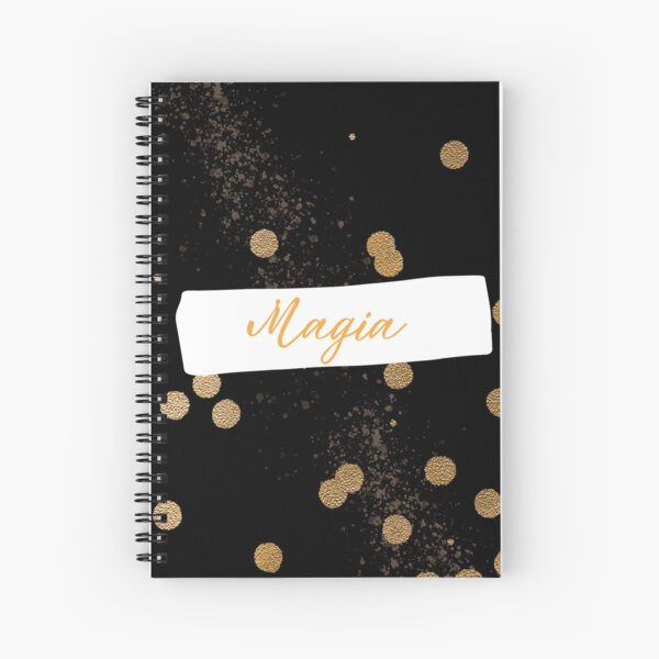 El confeti es mágico Cuaderno de espiral