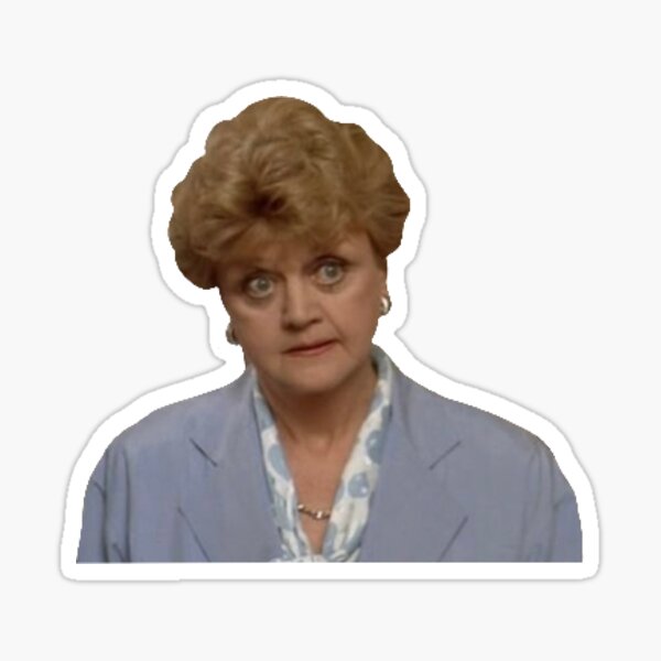 Vista previa del artículo con la obra «Jessica Fletcher Juzgando #10», diseñado y vendido por sarahisawitch.