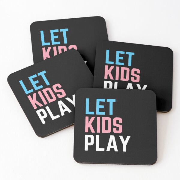 Item preview, Let Kids Play. Trans Youth Rights. Transgender Pride designed and sold by Subtle Pride Shop.