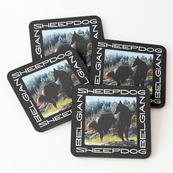 Item preview, Belgian Sheepdog Groenendael Dog Photo to Art Typography designed and sold by arlutai.
