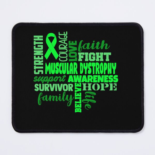 Item preview, Muscular Dystrophy Awareness - Strength Courage Faith Hope Love Fight Support Survivor Family Life Believe designed and sold by Hilten.