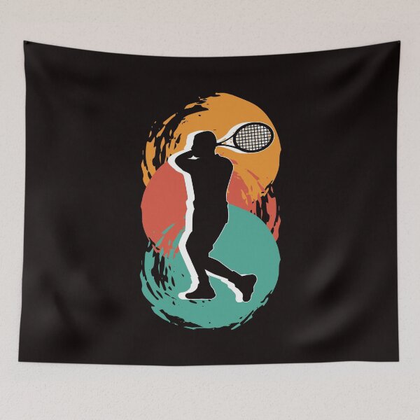Item preview, Squash Player Racket Match Indoor Tennis Court Ball Sports designed and sold by TomGiantDesigns.