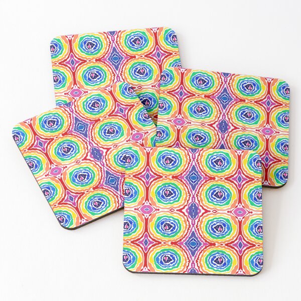 Item preview, Abstract Rainbow Colored Painting designed and sold by Creative-Voyage.