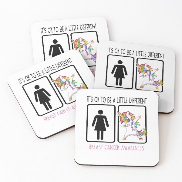 Item preview, Breast Cancer Awareness - It's Ok To Be A Little Different designed and sold by ArangoaStore.
