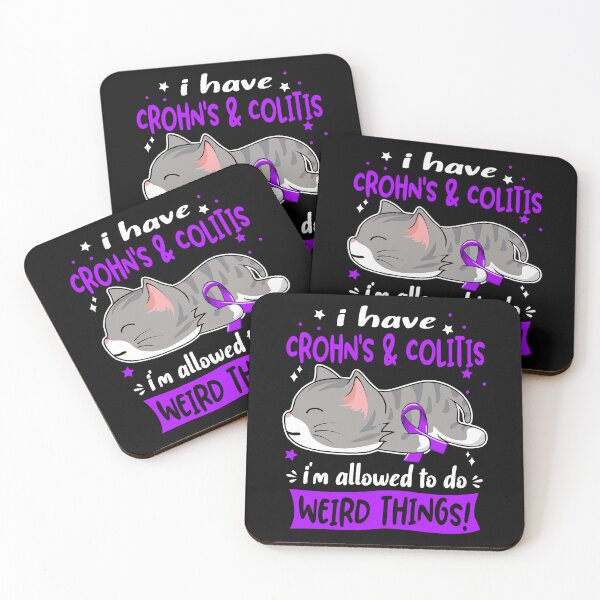Item preview, Crohn's & Colitis Awareness, I Have Crohn's & Colitis i'm Allowed to do Weird Things! designed and sold by Tammyilaria.