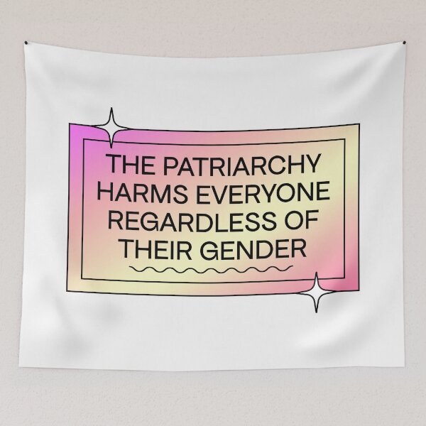 Item preview, Patriarchy Harms Everyone Regardless Of Gender designed and sold by Picket Club.
