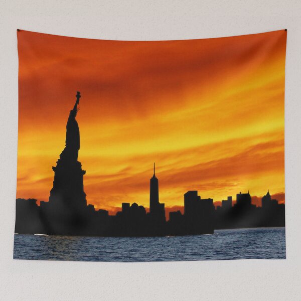 Item preview, New York Skyline Silhouette designed and sold by CriticalC404.