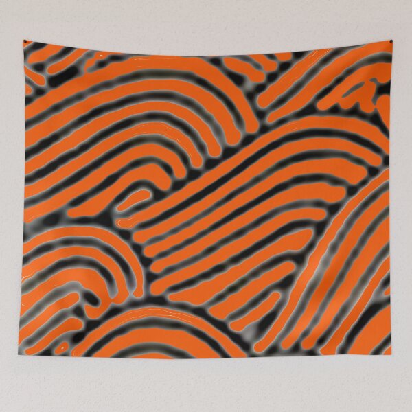 Item preview, sky doodle, clouds lineart doodle, clouds, sky, backround, abstract sky, abstract clouds, hills, waves, color waves, orange designed and sold by Nostrathomas66.