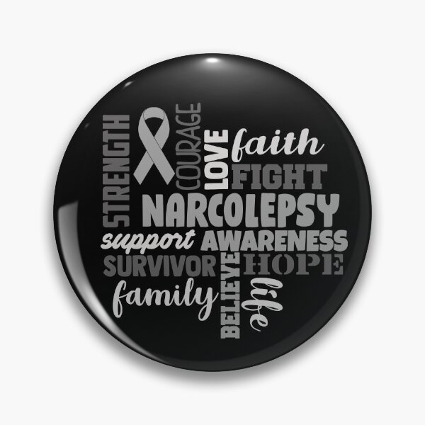 Item preview, Narcolepsy Awareness - Strength Courage Faith Hope Love Fight Support Survivor Family Life Believe designed and sold by Hilten.