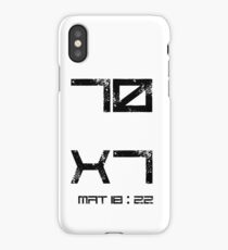 70 X7 iPhone Case