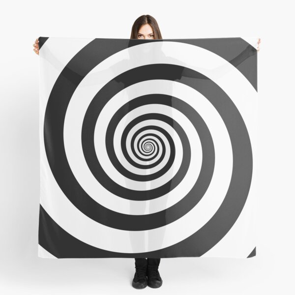 Item preview, Hypnotic Black and White Swirl designed and sold by Sparkle-Moth.