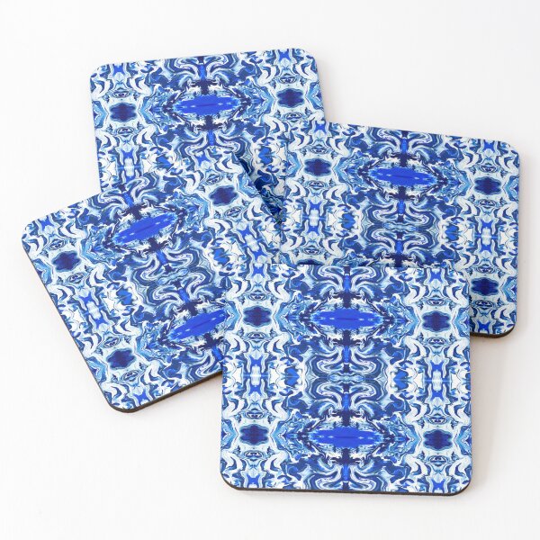 Item preview, Blue Monochromatic Painting designed and sold by Creative-Voyage.