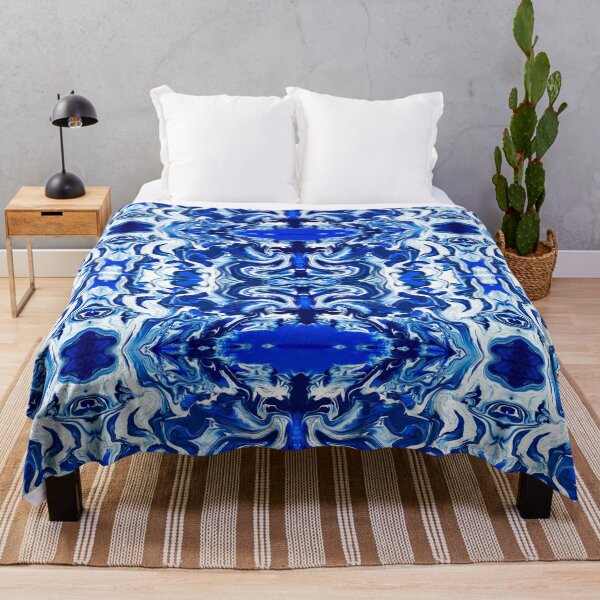Item preview, Blue Monochromatic Painting designed and sold by Creative-Voyage.
