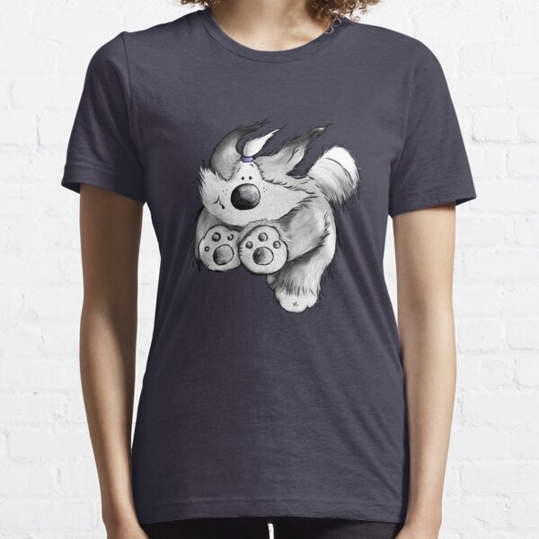 Flying Bearded Collie Essential T-Shirt