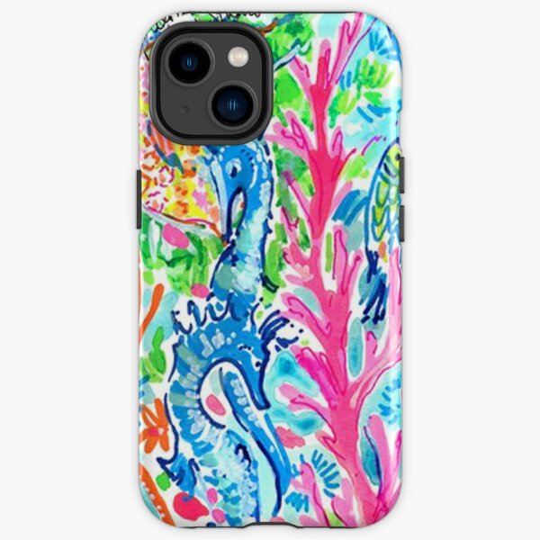 abstrac lilly colourfull iPhone Tough Case
