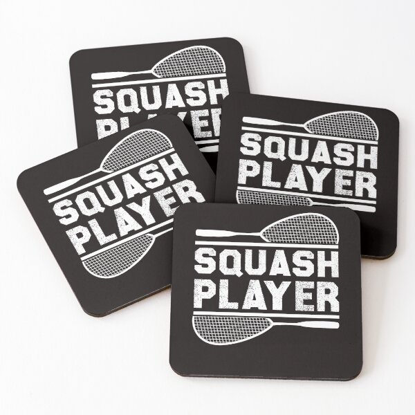 Item preview, Squash Player Racket Ball Sports Indoor Tennis Court Match designed and sold by TomGiantDesigns.