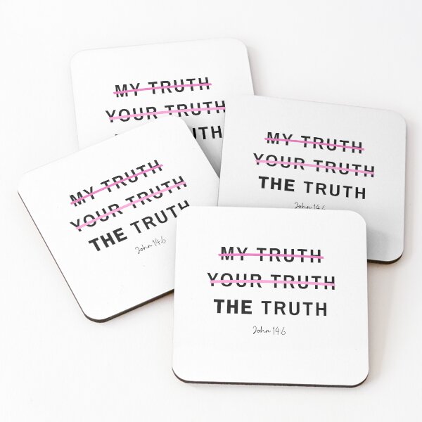Item preview, Your truth, my truth, THE truth- pink lines  designed and sold by EdenAndOlive.
