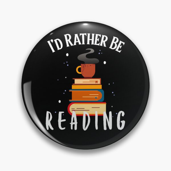 Item preview, I'd Rather Be Reading designed and sold by LadySaltwater.