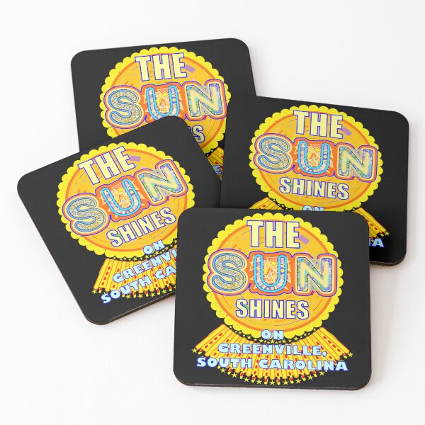 Item preview, Greenville Sun Shines On South Carolina Artful Sunshine designed and sold by artfulnotebook.