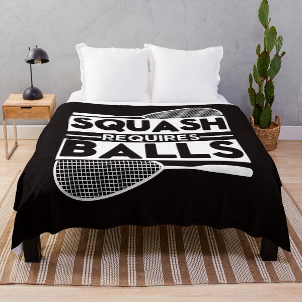 Item preview, Squash Requires Balls Indoor Tennis Court Player Coach Match designed and sold by TomGiantDesigns.