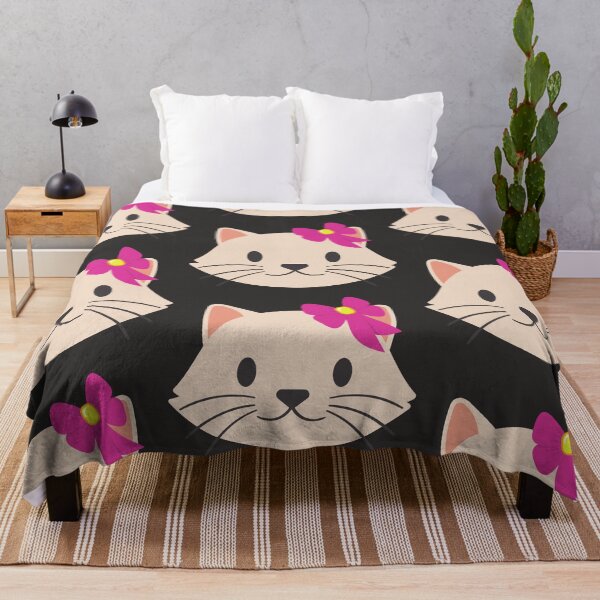 Item preview, Cat face with a bow for a day when you feel smiling. designed and sold by EMIPRINCESS.