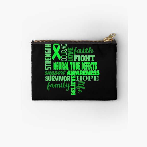 Item preview, Neural Tube Defects Awareness - Strength Courage Faith Hope Love Fight Support Survivor Family Life Believe designed and sold by Hilten.