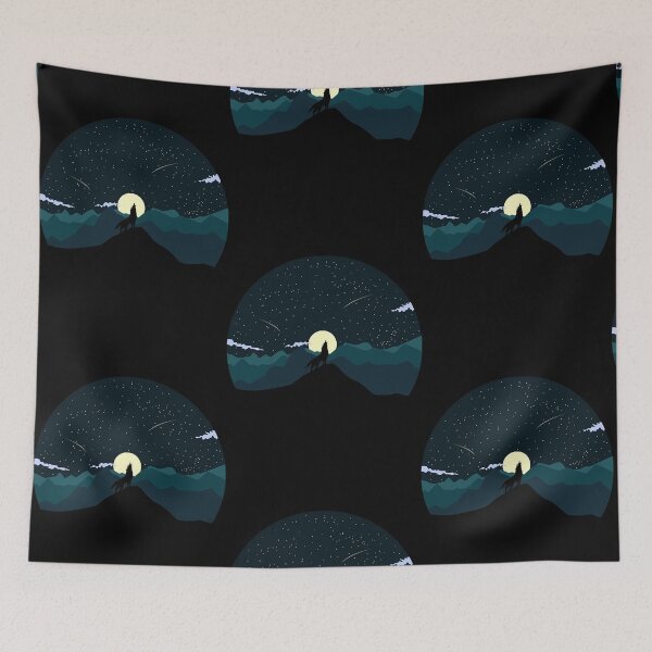 Item preview, Wolf Night  designed and sold by AnnetteFlo7618.