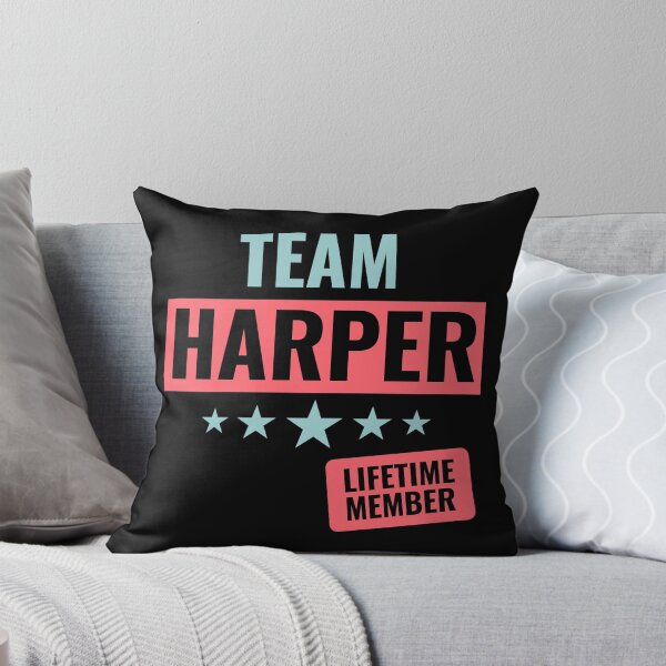Item preview, team harper lifetime member first name typographic designed and sold by KleverOlivier.