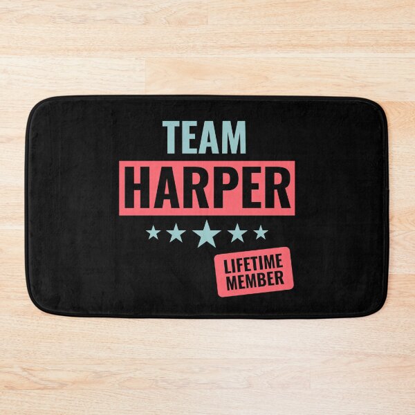 Item preview, team harper lifetime member first name typographic designed and sold by KleverOlivier.