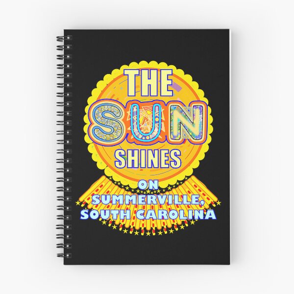 Item preview, Summerville Sun Shines On South Carolina Artful Sunshine designed and sold by artfulnotebook.