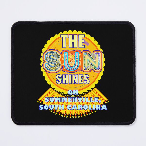 Item preview, Summerville Sun Shines On South Carolina Artful Sunshine designed and sold by artfulnotebook.